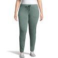 thumbnail image 1 of Hanes Womens French Terry Jogger with Pockets, S, Juniper Blue Heather, 1 of 2