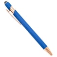 thumbnail image 1 of ZTTD 1 Pcs Ballpoint Pens, Fine Point Smooth Writing Pens, Soft Touch Pens For Writing Journaling Taking Notes Office Home (Blue), 1 of 9