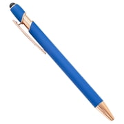 ZTTD 1 Pcs Ballpoint Pens, Fine Point Smooth Writing Pens, Soft Touch Pens For Writing Journaling Taking Notes Office Home (Blue)