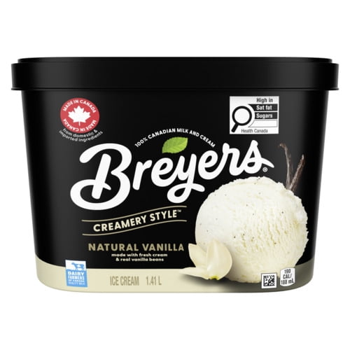 Breyers Creamery Style Dark Cherry Vanilla Ice Cream