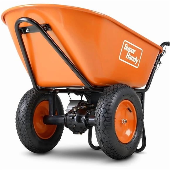 SuperHandy TRI-GUO034 Electric Wheelbarrow & Utility Cart