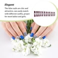 thumbnail image 3 of Ruiboury Nail Art Delicate Removable Artificial Tips Extension Fingernails Fashion Wraps Manicure Tools Decoration for Girls Type 1 Type 36, 3 of 6