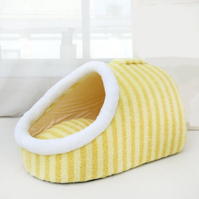 Cushion Seat Pad for Homes Cozy Indoor Pet Bed with Removable Mattress Warm Sleeping Pad Non- Washable Soft Slipper Bed for Small and Medium