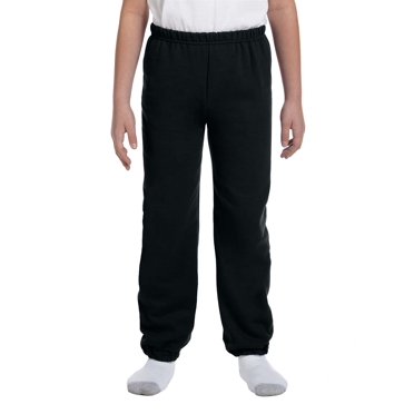 Gildan Pantalon de Survêtement Épais pour Homme, TG, Noir