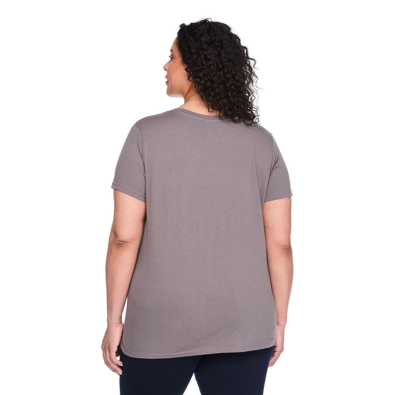 T-shirt à imprimé graphique The Pink Closet Plus pour femmes
