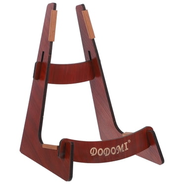 Support de Guitare en Bois Présentoir de Guitare Étagère de Sol Support de Ukulélé pour Maison Boutique