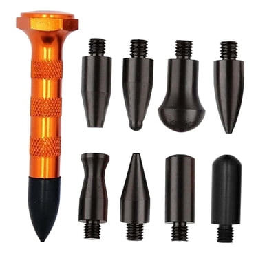 Almencla Paintless Dents Repair Tools with 9 Heads Professional Car Dents Removal Set A
