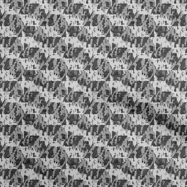 oneOone Silk Tabby Gray Fabric Asian Block Sewing Material Print Fabric By The Yard 42 Inch Wide