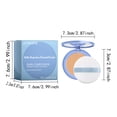thumbnail image 2 of YoGold Poudre Fixatrice Mate Lisse et Impeccable, Poudre Compacte pour le Visage Contrôle du Sébum Perfection Mate pour Femmes, Polvo Compacto de Maquillaje, Imperméable Longue Tenue C, 2 of 6