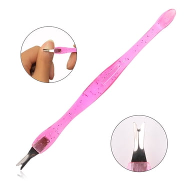 Éliminateur de Cuticules Pratique Professionnel Pousse-Cuticules Pousse-Ongles Outil de Manucure