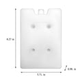 thumbnail image 3 of Vaidha 2Pcs Ice Pack For Lunch Box - Reusable, Long Lasting, Cold Freezer Packs For Coolers, Beach Bags, Large Lunch Bags & Tote-s To Keep Food Fresh, 3 of 7