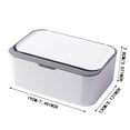 thumbnail image 2 of ZZHZGZ Canada Clearance Sale Bathroom Storage Case Box Baby Wipes Dispenser Wipe Holder with Lids Case For Refillable Wipe Container with Sealing Design Grey, 2 of 6
