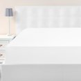 thumbnail image 3 of PiccoCasa Soft 190GSM Twin Fitted Sheets 16 Inch Deep Pocket White, 3 of 7