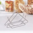 thumbnail image 4 of Chmadoxn Kitchen Gadgets, Semicircular Table Number Rack Iron Paper Towel Rack Living Room Paper Towel Rack Vertical Napkin Rack Paper Towel Storage Stainless Steel Paper Towel Holder, 4 of 6