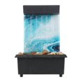 thumbnail image 2 of CNKOO Waterfall Fountain TableTop Ornaments Crafts Landscape Waterfall Scene Basin Home 4, 2 of 6