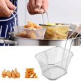 thumbnail image 4 of Mini Fry Chips Basket Stainless Steel Fries Holder Cooking Tool, 4 of 8