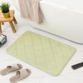 thumbnail image 1 of Dvkptbk Rugs Ultra Absorbent Non-Slip Memory Foam Machine Washable Soft Velvet Bath Mats Floor Mat Easier to Dry for Bathroom Floor Bath Mats Bath Rugs Bathroom Decor, 1 of 9