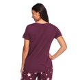thumbnail image 3 of T-shirt de nuit à encolure dégagée George pour femmes, 3 of 6