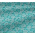 thumbnail image 5 of oneOone Viscose Jersey Fabric Circle Block Print Sewing Fabric BTY 60 Inch Wide, 5 of 5
