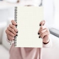 thumbnail image 4 of Spiral Notebook, Dotted Notebook, Spiral Journal, Notebooks for Work, Notebooks for Office, A5 Grid, Blank and Dotted Notebook for Artist Writing Drawing 5.51x8.27Inch, 4 of 9