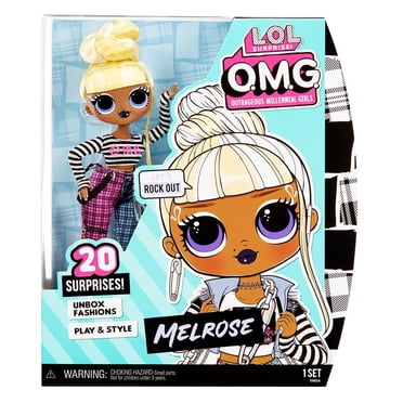 LOL Surprise OMG Melrose Fashion Doll with 20 Surprises – Great Gift for Kids Ages 4+