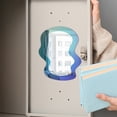 thumbnail image 3 of High Quality Magnetic Locker Mirror Portable Rectangular Hanging Mirror School Bathroom Refrigerator Cabinet Decoration Mirrors, 3 of 9
