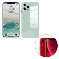 thumbnail image 1 of ziyahi Glass Back Phone Covers with Solid Color Full Rugged Bumper Anti-Slip Design for Iphone 7P/8P/7/8/XS Max/XR/X/XS, 1 of 3