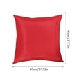 thumbnail image 2 of VogueV Housse d'Oreiller d'Extérieur Imperméable - Protège-Coussin Toutes Saisons Rouge, 2 of 5