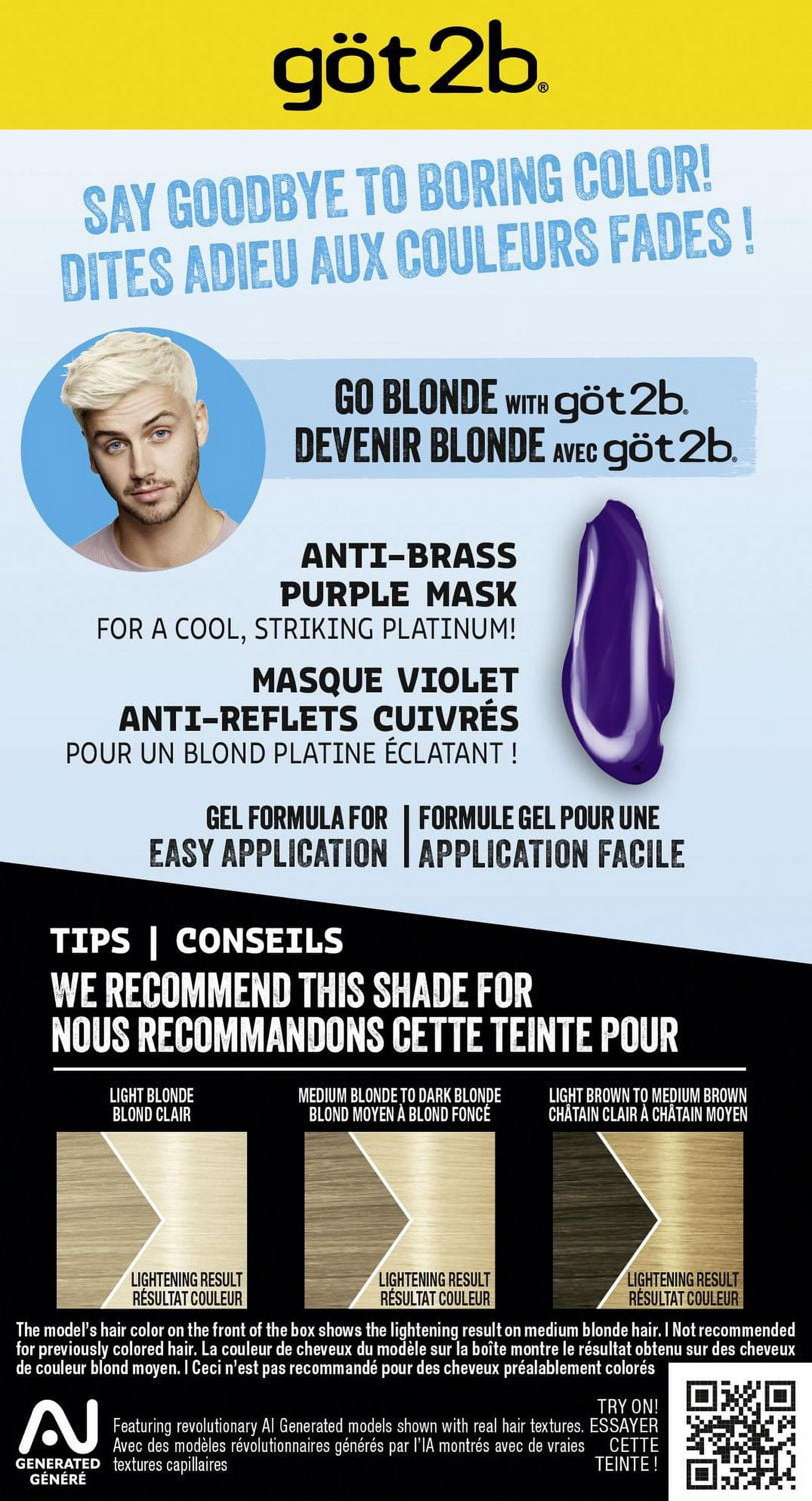 Got2b Bleach It Coloration Permanente, 00A Ultra Platine