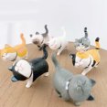 thumbnail image 3 of Ensemble de 9 Figurines de Chats Solides Adorables Figurines de Chaton sur Pied, 3 of 7