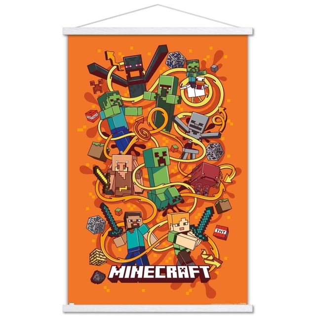 Minecraft - Funtage Wall Poster, 22.375" x 34"