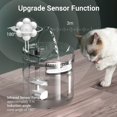 thumbnail image 4 of Cat Water Fountain Automatic Pet Water Dispenser Pet Smart Drinker For Cats Auto Sensor Cat Drinking Fountain Accessories Sensor Kit 1 2L, 4 of 6