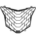 thumbnail image 2 of Couvercle de Filet de Phare de Moto, Solide Garde de Calandre de Phare en Acier Inoxydable pour Accessoires de Moto, 2 of 8