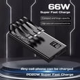 thumbnail image 3 of 65W 20000mah Power Bank Quick Charging Power bank Portable Charger For phones, 3 of 5