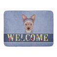 thumbnail image 1 of Carolines Treasures BB1418RUG Yorkie Puppy Welcome Machine Washable Memory Foam Mat, 1 of 4