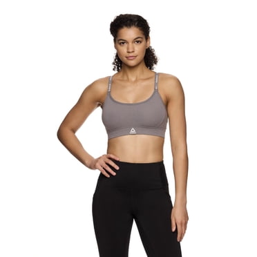 Reebok Soutien-gorge de sport à faible impact Favorite Racerback pour femme avec bonnets amovibles