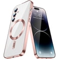 thumbnail image 1 of [PST] Samsung Galaxy S25 Plus / S24 Plus Case, Hybrid TPU Back Cover with Magnetic Wireless Charging (MagSafe Compatible), 1 of 4
