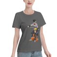 thumbnail image 2 of T-Shirt Basique à Manches Courtes pour Femmes Naruto Naruto Sasuke, 2 of 6