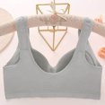 thumbnail image 5 of VEKDONE Woman's Lace Fashion Thin Style Ventilate Front Buckle Bra Without Steel Rim Silver 36/80BC, 5 of 5