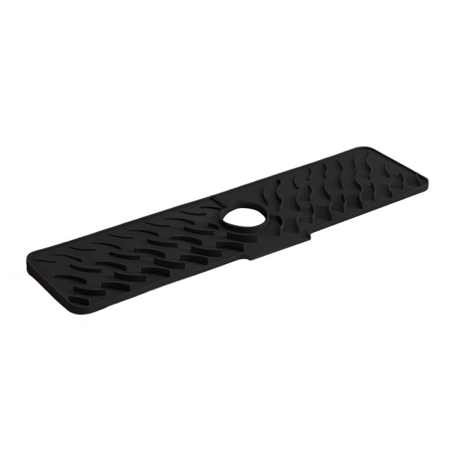 TIELUTT Faucet Mat for Kitchen SinkSlope Fast Dish Drying Rack Stainless Steel Stainless Steel Dish Rack Large Dish Pans for Kitchen 12x15 Countertop Dish Drying Rack with 2 Tier Dish Drying Rack with