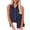 Navy, variant on cfhntfmh Women's Sleeveless Button down Shirts Cotton Linen Collared Tops Button up Blouses Work Shirts Casual Summer Tshirt