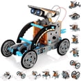 thumbnail image 2 of 13 In 1 Solar Robot Kit Diy Construction Science Experiment Set For Kids Age 8 To 10 Years And Older 190 Pieces Stem Educational Building Toy, 2 of 8