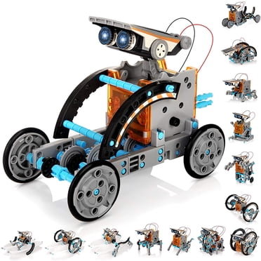 Meitianfacai Robot Solar Toy Educational – 190 Pieces Diy, Construction Kit Science Experiments For Children 8 To 10 Years Of Age And Older, Solar Powered