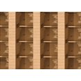 thumbnail image 1 of Ahgly Company Machine Washable Indoor Rectangle Transitional Orange Area Rugs, 5' x 7', 1 of 7
