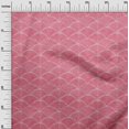 thumbnail image 3 of oneOone Georgette Viscose Rose Pink Fabric Block Sewing Material Print Fabric By The Yard 42 Inch Wide, 3 of 5