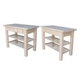 thumbnail image 3 of International Concepts Modern Wood Kitchen Island in Natural, 3 of 9