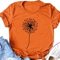 thumbnail image 4 of T-Shirt à Manches Courtes à Col Rond et Manches Courtes pour Femme, 4 of 5