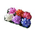 thumbnail image 2 of 6 Pcs Decoration Floating With Lights Plastic Flower Plastic Flower Artificial Traditional Indian Decor For Puja Home Party Decoration, 2 of 9