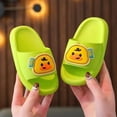 thumbnail image 2 of MIASHUI Cloud Slides for Kids Cartoon Shower Slippers Boys Girls Pool Shoes,Green,6-9 Months, 2 of 4
