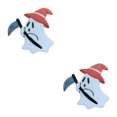 thumbnail image 2 of kurtrusly White Affordable Ghosts Enamel Pin Modern Minimalist Brooche Delicate Intricate Enamel Pin Punk C 2Set, 2 of 6